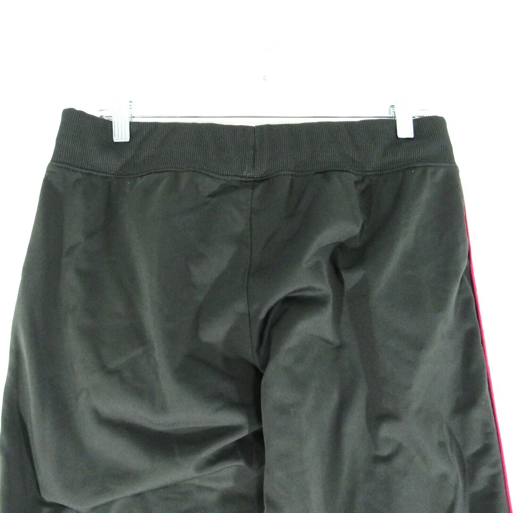 Nike Trackpants Womens SizeLarge Gray Mid Rise Pockets‎ Ankle Zip Drwastring